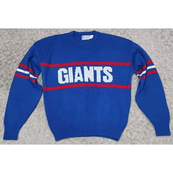 Cliff Engle Other - Vintage New York Giants Sweater Large NFL Pro Line by Cliff Engle Wool 80’s USA